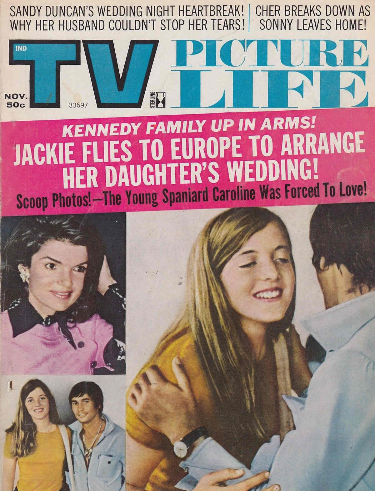 TV PICTURE LIFE magazine side cover November 1972