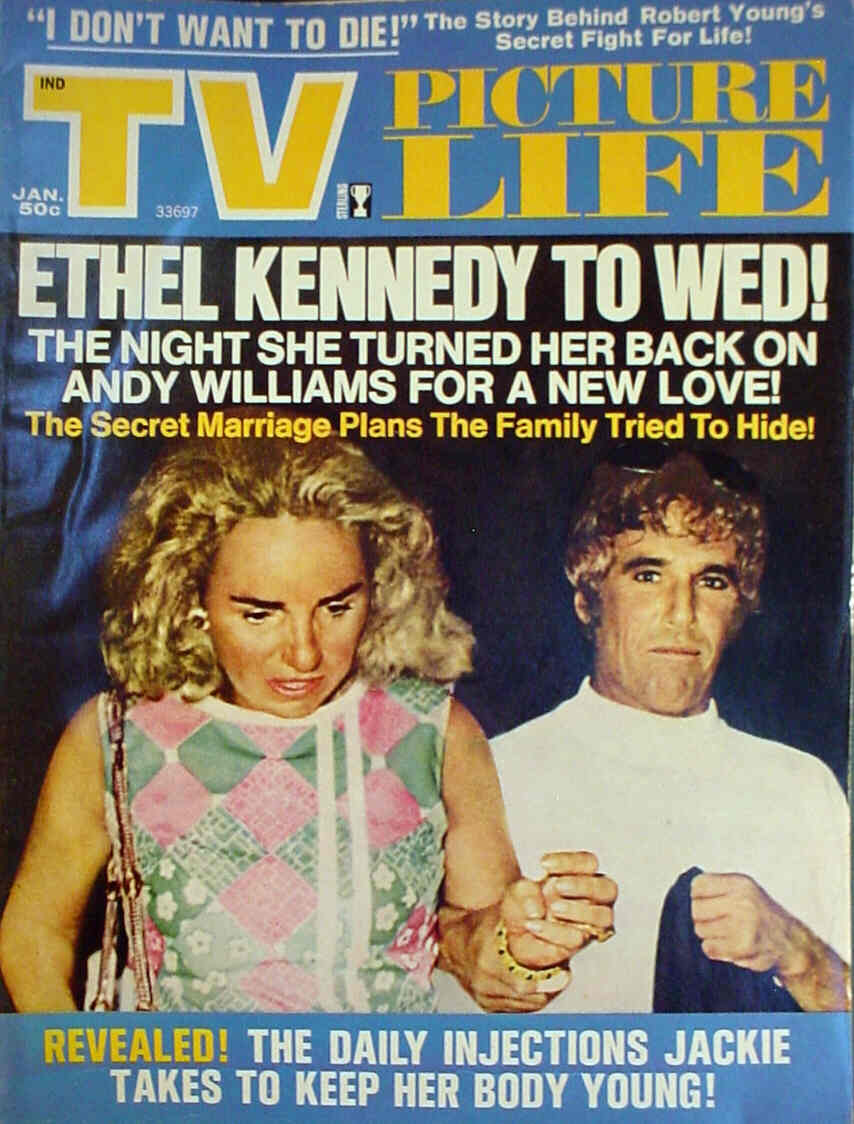 TV PICTURE LIFE magazine side cover January 1973