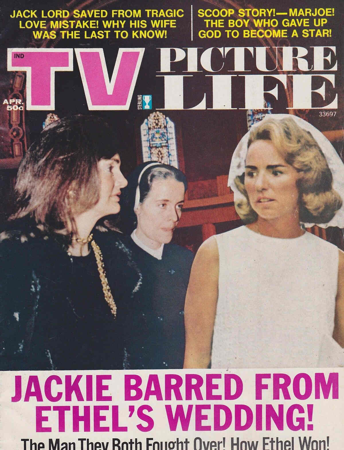 TV PICTURE LIFE magazine side cover April 1973