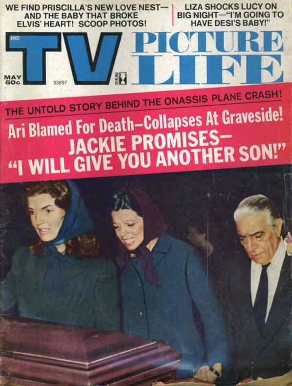 TV PICTURE LIFE magazine side cover May 1973