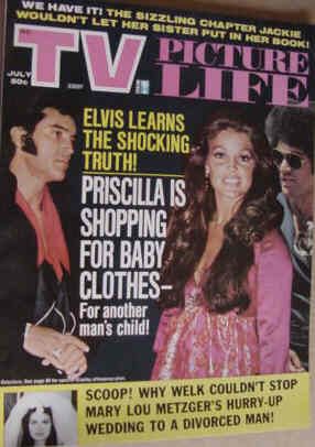 TV PICTURE LIFE magazine side cover July 1973