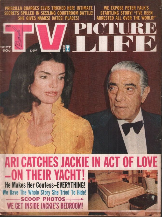 TV PICTURE LIFE magazine side cover September 1973