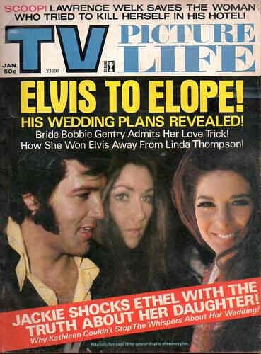 TV PICTURE LIFE magazine side cover January 1974