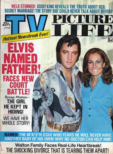TV PICTURE LIFE magazine side cover September 1974