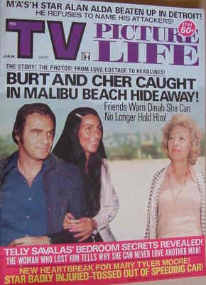 TV PICTURE LIFE magazine side cover January 1975