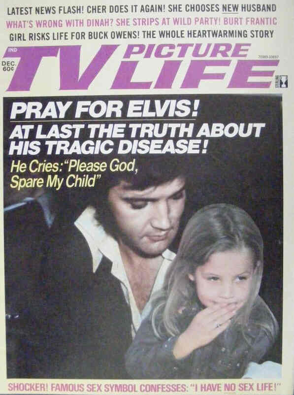 TV PICTURE LIFE magazine side cover December 1975