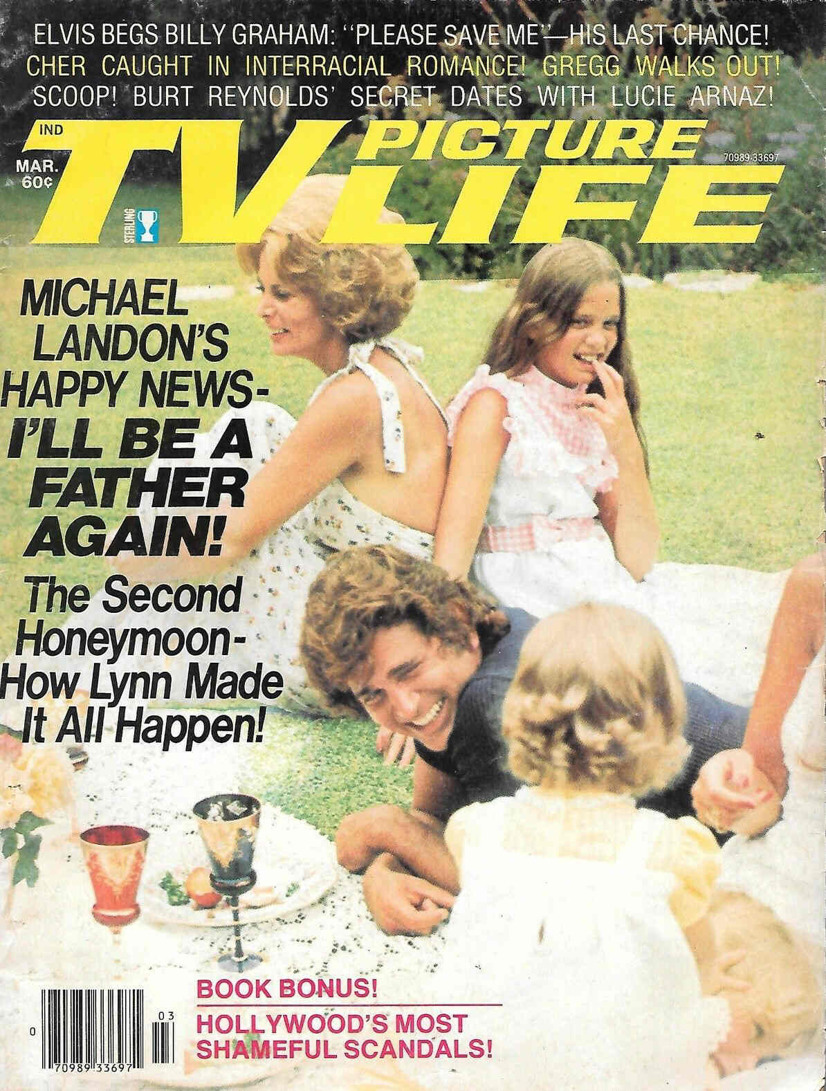 TV PICTURE LIFE magazine side cover March 1976