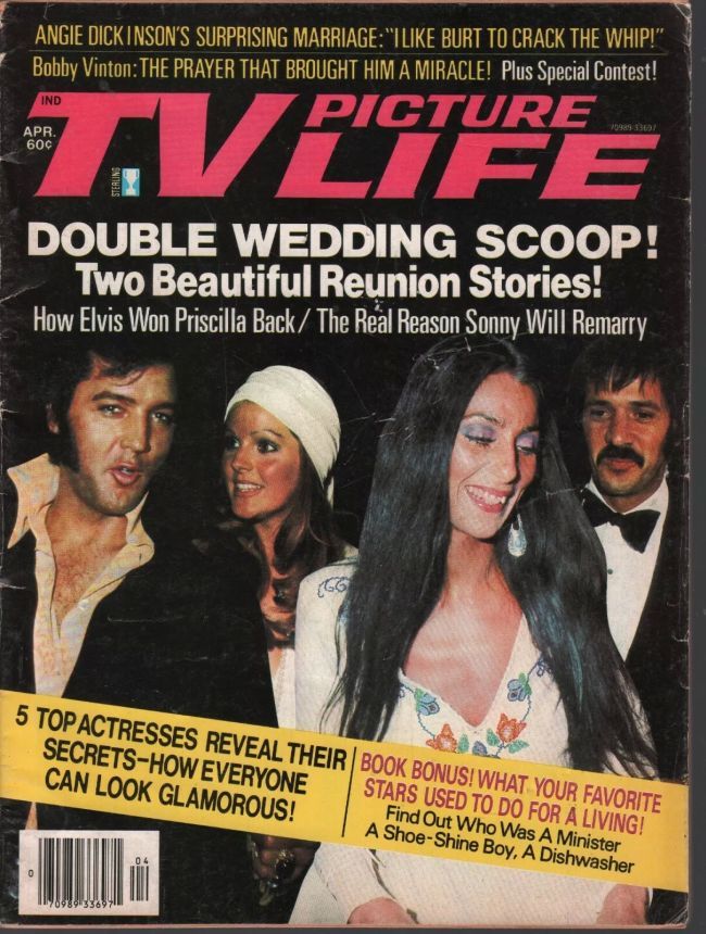 TV PICTURE LIFE magazine side cover April 1976
