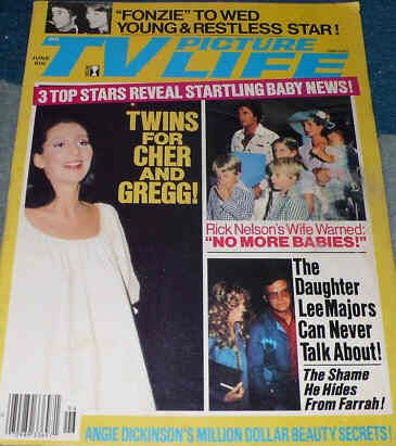 TV PICTURE LIFE magazine side cover June 1976