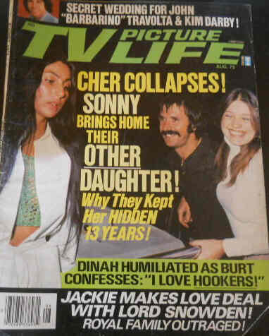 TV PICTURE LIFE magazine side cover August 1976
