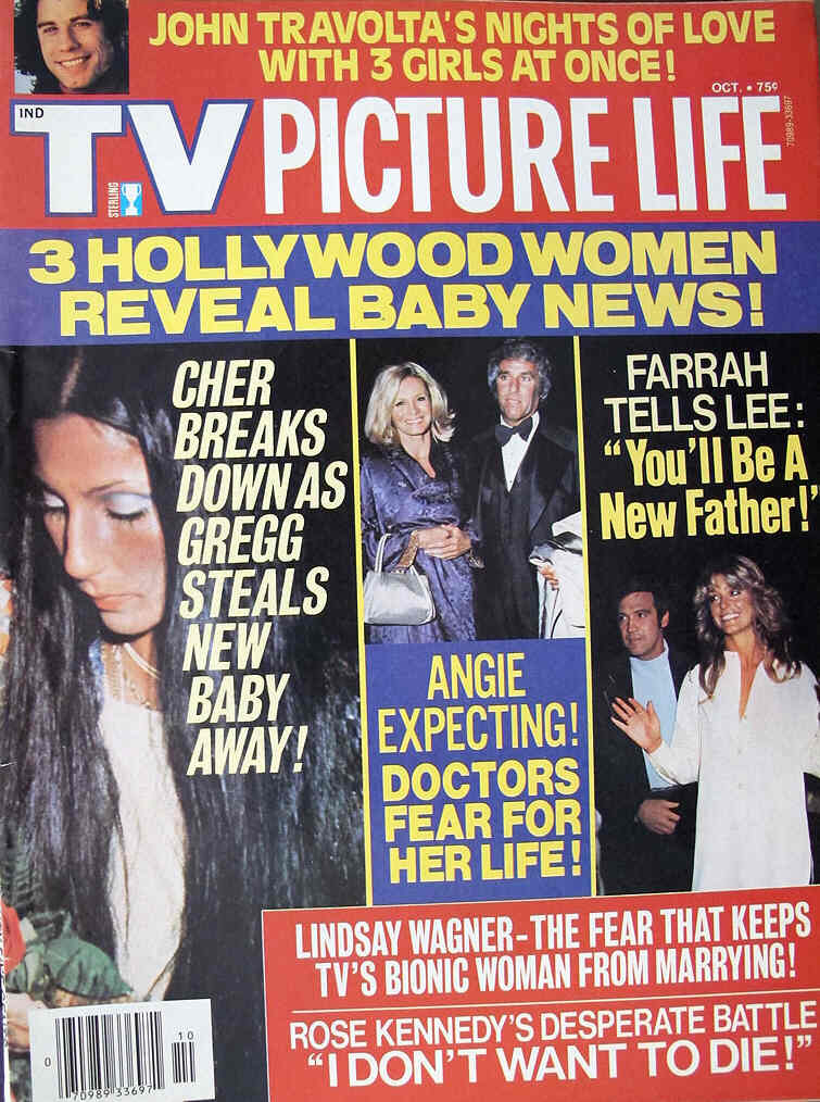TV PICTURE LIFE magazine side cover October 1976