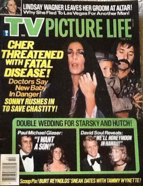 TV PICTURE LIFE magazine side cover February 1977