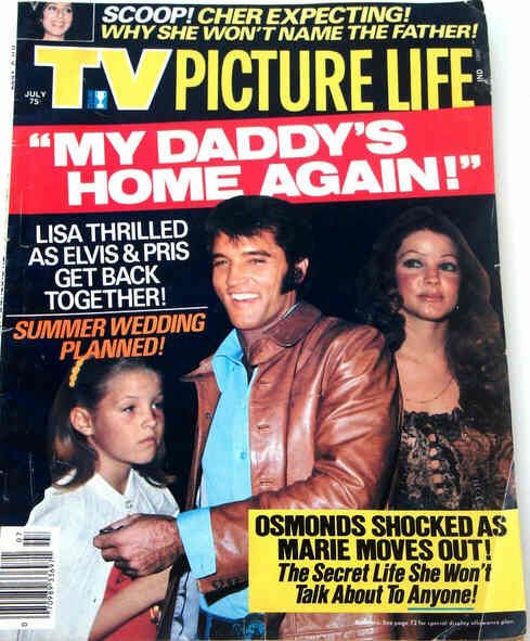TV PICTURE LIFE magazine side cover July 1977