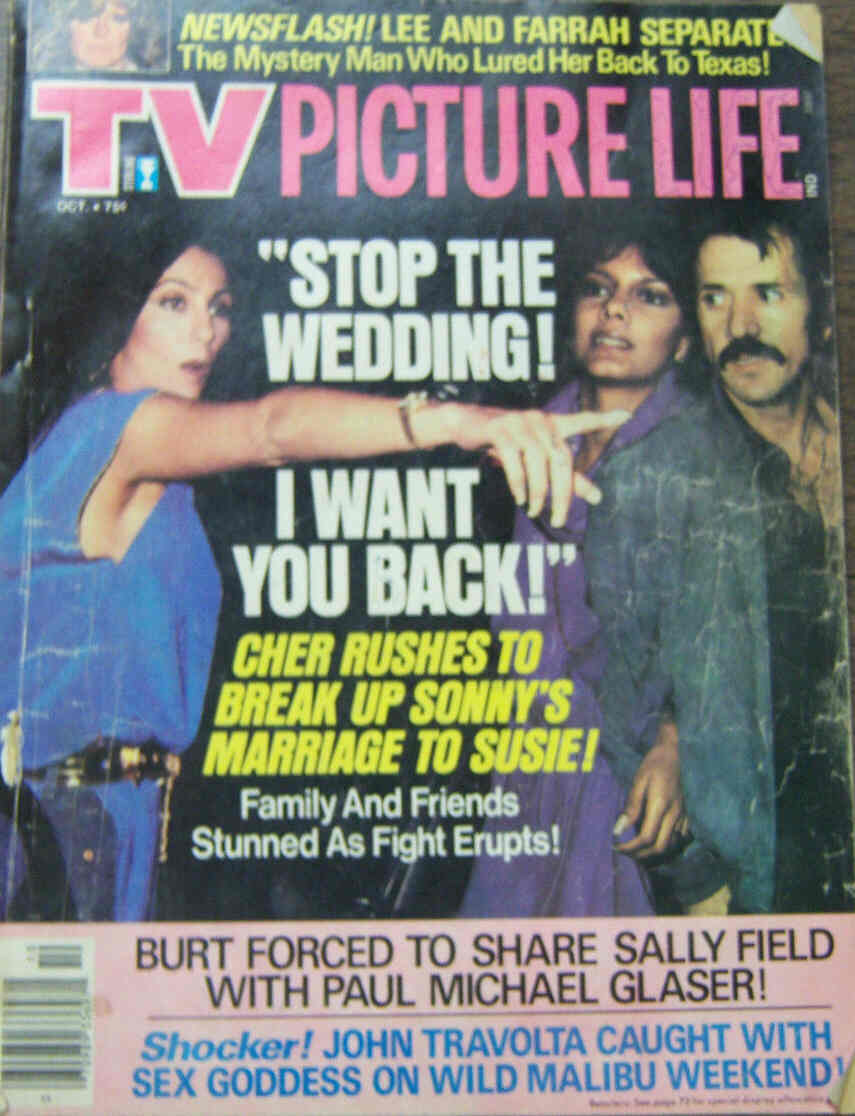 TV PICTURE LIFE magazine side cover October 1977