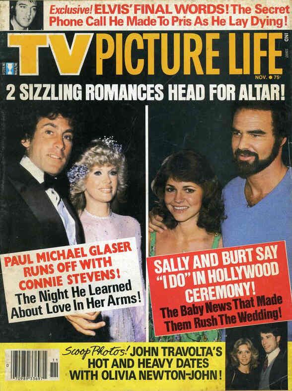 TV PICTURE LIFE magazine side cover November 1977