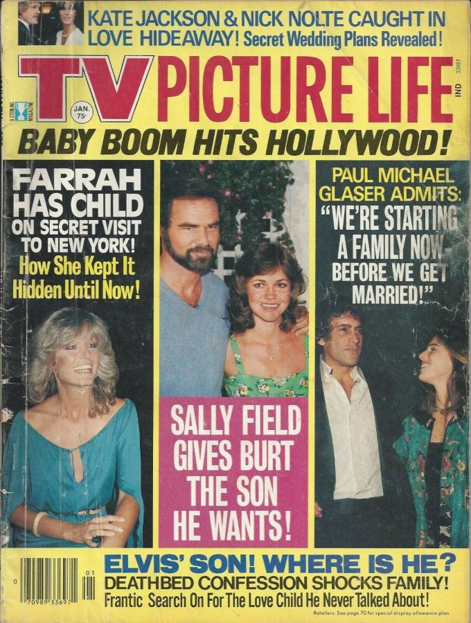 TV PICTURE LIFE magazine side cover January 1978