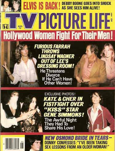 TV PICTURE LIFE magazine side cover August 1978