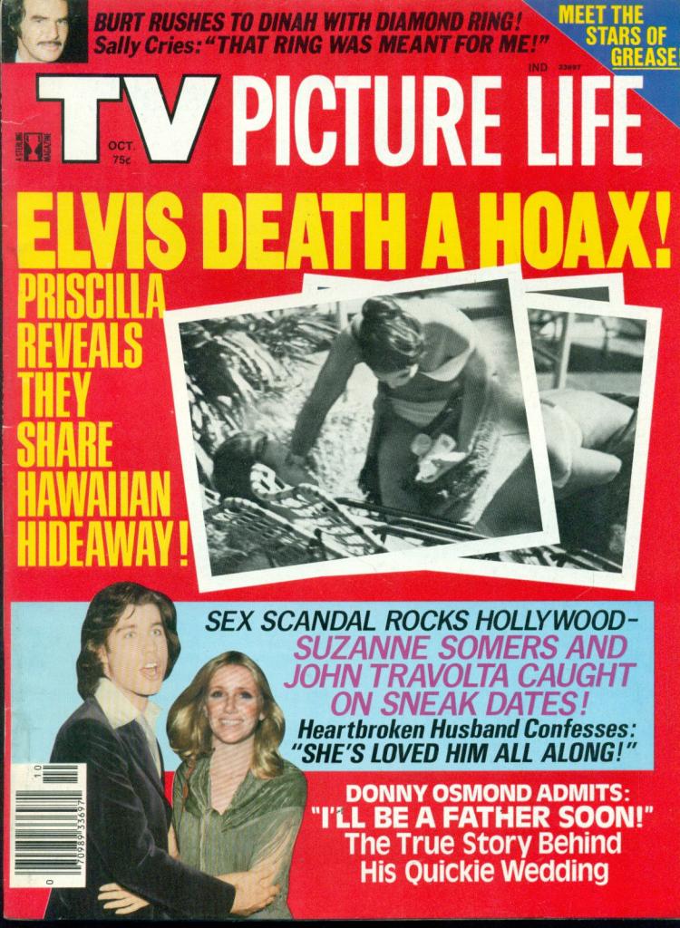 TV PICTURE LIFE magazine side cover October 1978