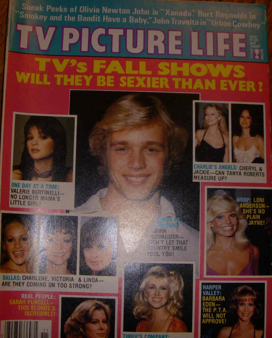 TV PICTURE LIFE magazine side cover November 1980