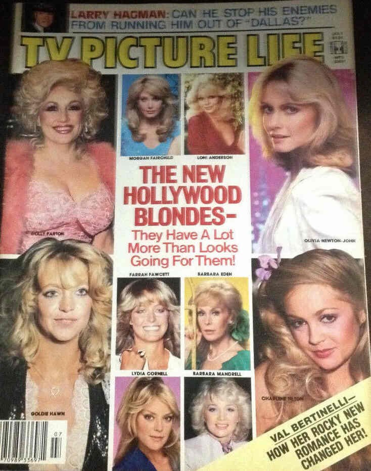 TV PICTURE LIFE magazine side cover July 1981