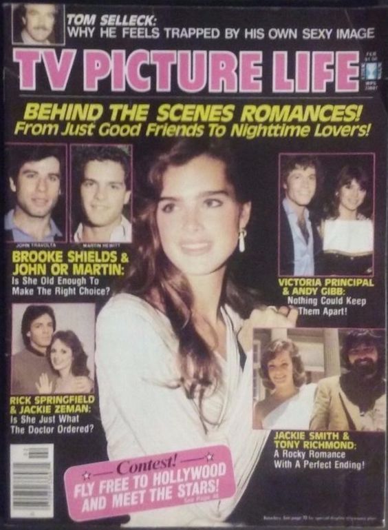 TV PICTURE LIFE magazine side cover February 1982