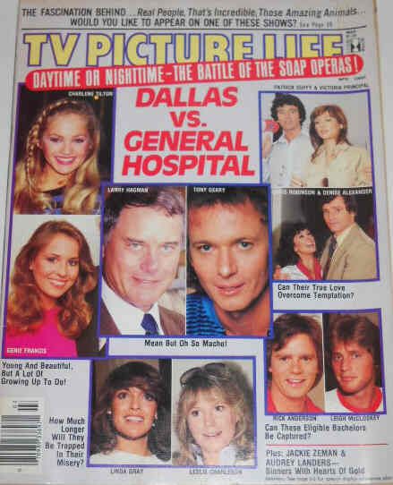 TV PICTURE LIFE magazine side cover March 1982