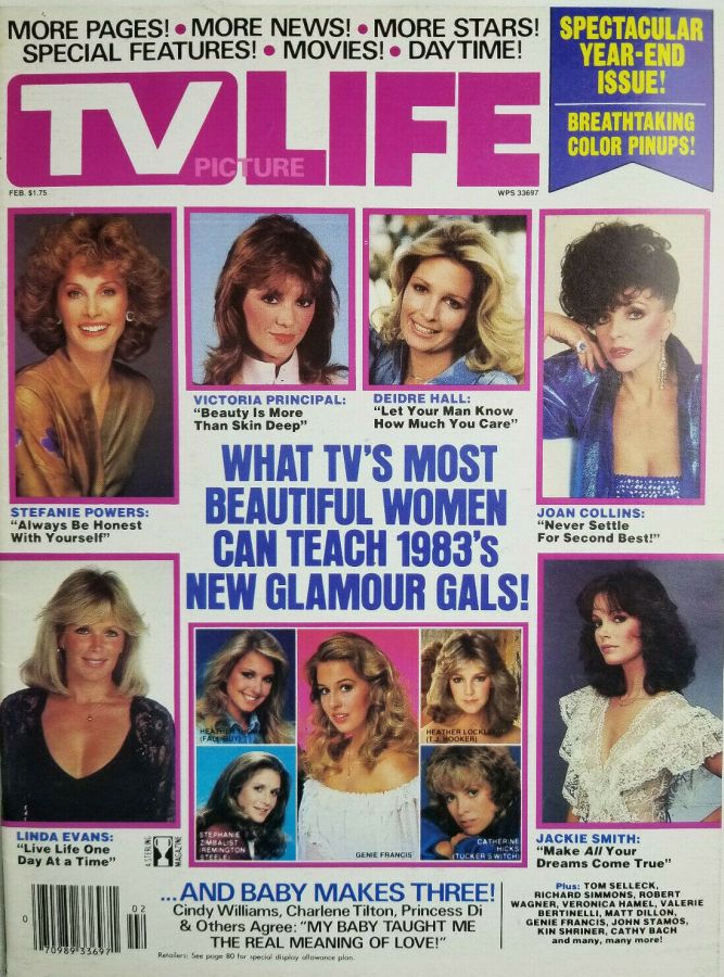 TV PICTURE LIFE magazine side cover February 1983