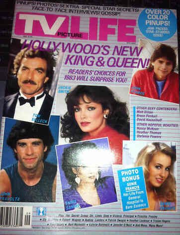 TV PICTURE LIFE magazine side cover September 1983