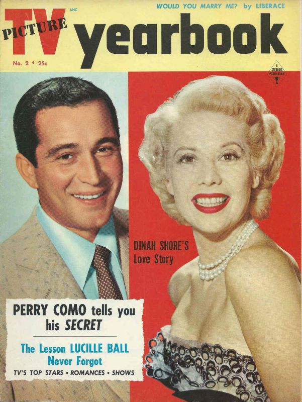 TV PICTURE LIFE magazine side cover  Yearbook # 2  1956