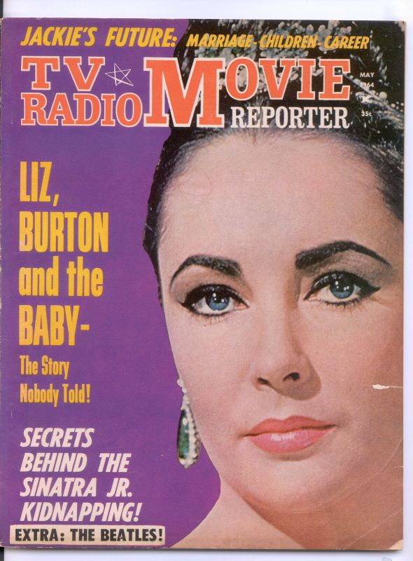 TV AND MOVIE REPORTER magazine side cover May 1964