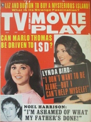 TV AND MOVIE PLAY magazine side cover  July 1967