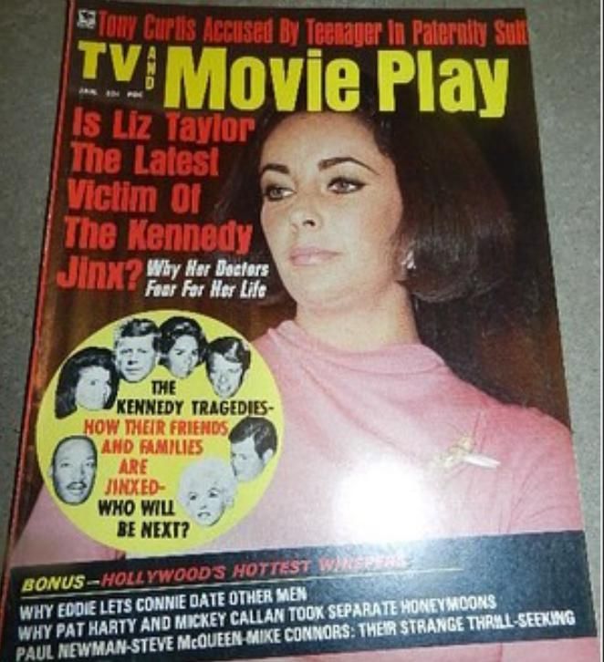 TV AND MOVIE PLAY magazine side cover  Vol 3 No  3  January 1969