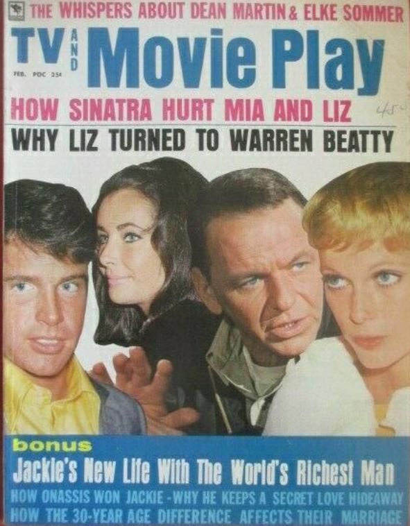 TV AND MOVIE PLAY magazine side cover  Vol 3 No  4  February 1969