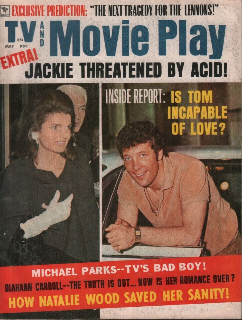 TV AND MOVIE PLAY magazine side cover  Vol 4 No  7  May 1970