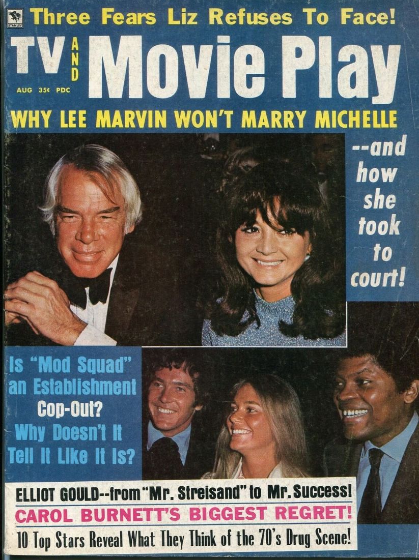 TV AND MOVIE PLAY magazine side cover  Vol 4 No  10  August 1970