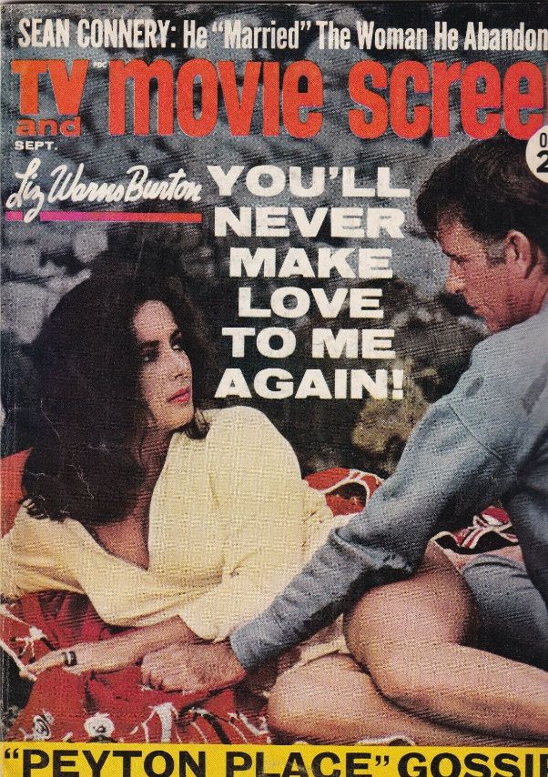 TV AND MOVIE SCREEN magazine side cover  September 1965