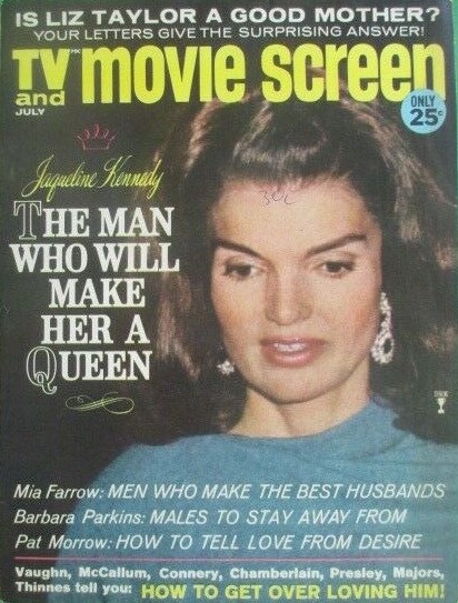 TV AND MOVIE SCREEN magazine side cover  July 1966