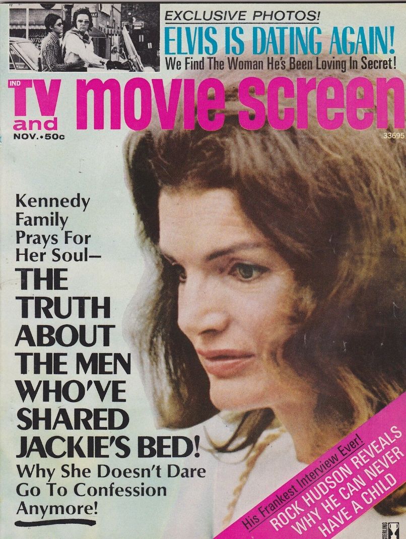 TV AND MOVIE SCREEN magazine side cover  November 1972