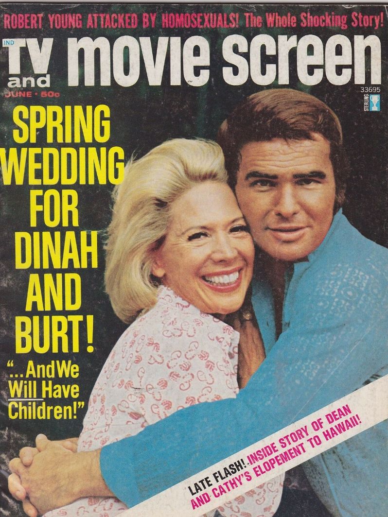 TV AND MOVIE SCREEN magazine side cover  June 1973
