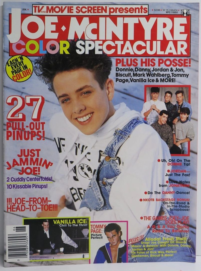 TV AND MOVIE SCREEN magazine side cover  June 1991