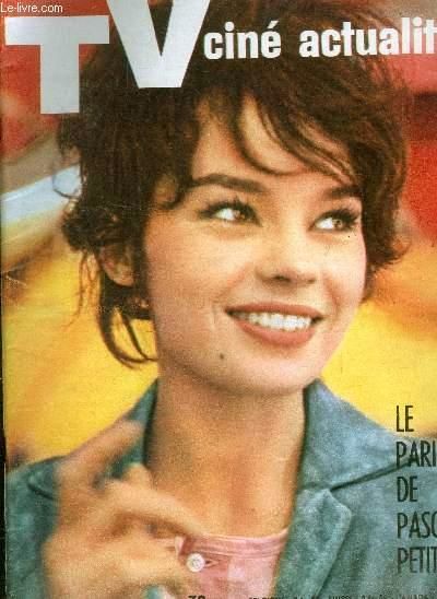TV CINE ACTUALITE magazine side cover Issue 275 5 July 1959
