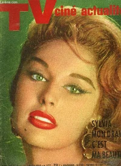 TV CINE ACTUALITE magazine side cover Issue 277 19 July 1959