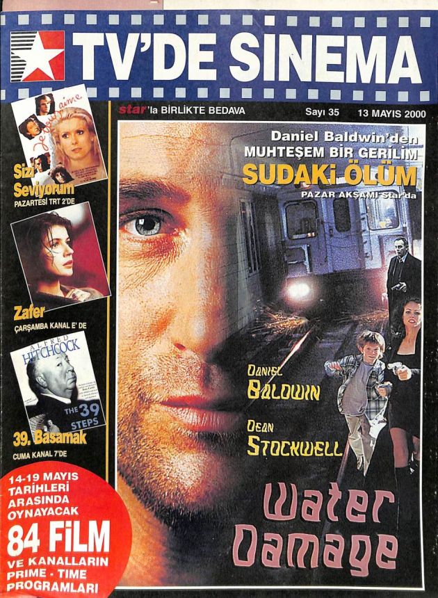 TVDE SINEMA magazine side cover Issue 35 13 May 2000