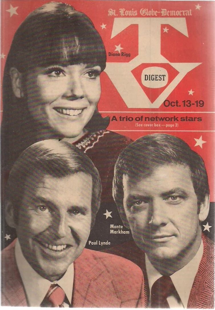 TV DIGEST magazine side cover 13 October 1973