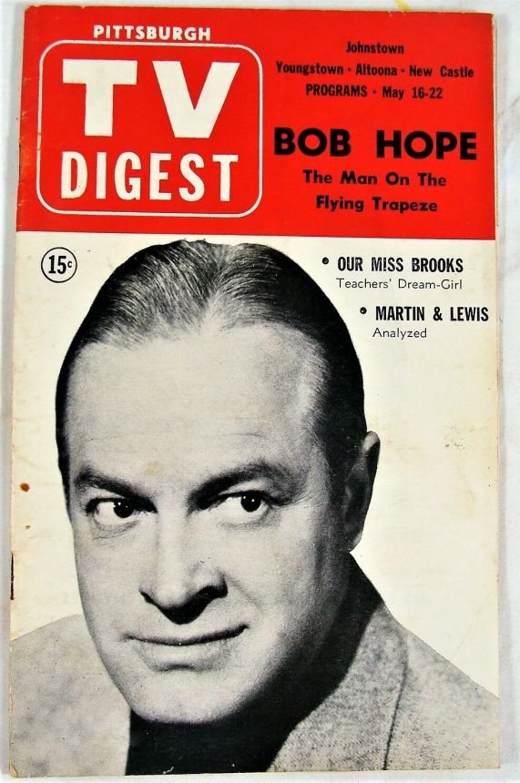 TV DIGEST magazine side cover 16 May 1953