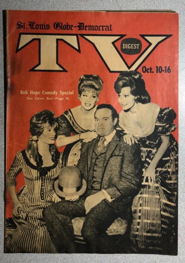 TV DIGEST magazine side cover 10 October 1964
