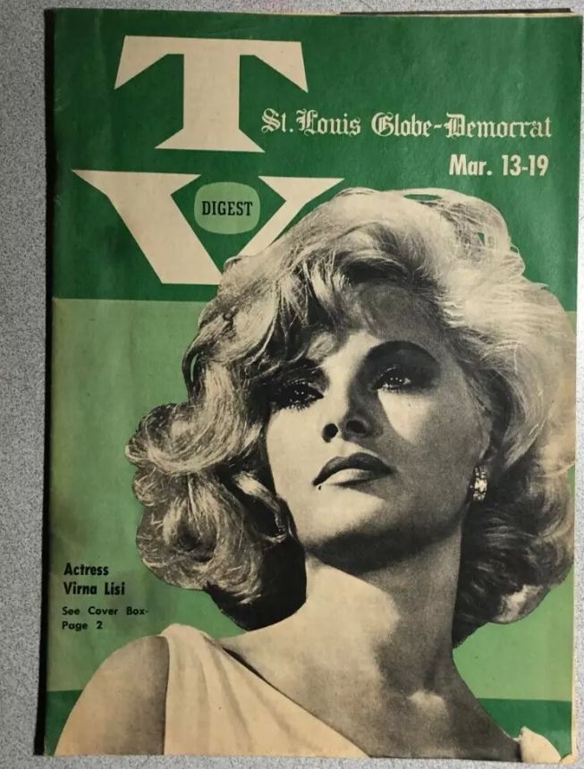 TV DIGEST magazine side cover 13 March 1965