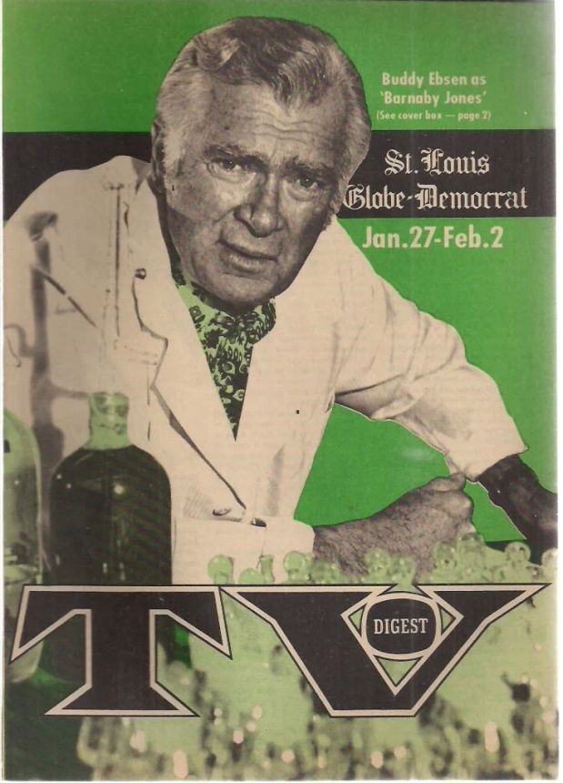 TV DIGEST magazine side cover 27 January 1973