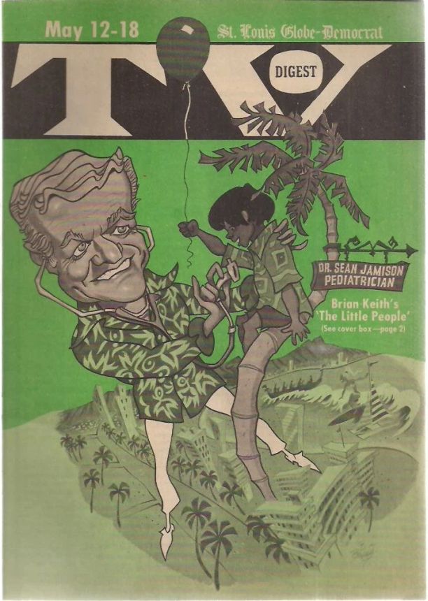 TV DIGEST magazine side cover 12 May 1973