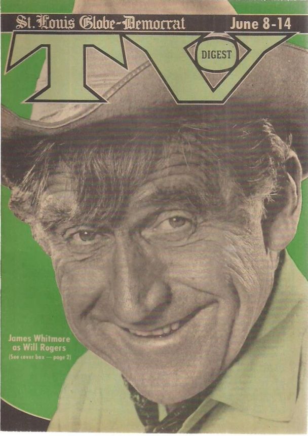TV DIGEST magazine side cover 8 June 1974